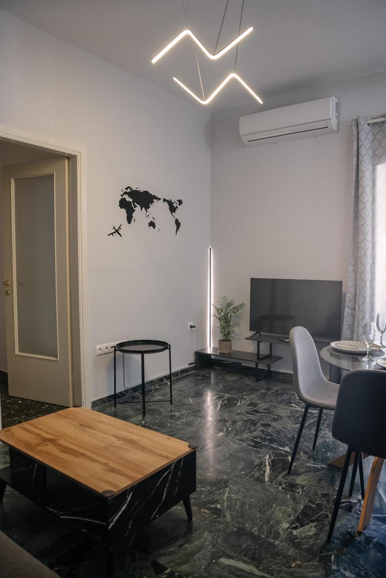 3Cs Athens Ampelokipoi Comfy Flat Ft Patio Airport Direct Day N Night Apartman Kültér fotó